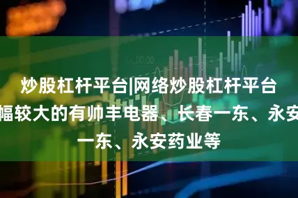 炒股杠杆平台|网络炒股杠杆平台股价跌幅较大的有帅丰电器、长春一东、永安药业等